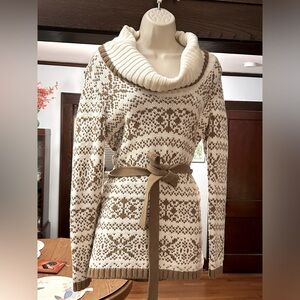 Loft cowl-neck ladies sweater